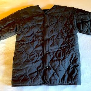 TNA padded jacket with plush sherpa lining